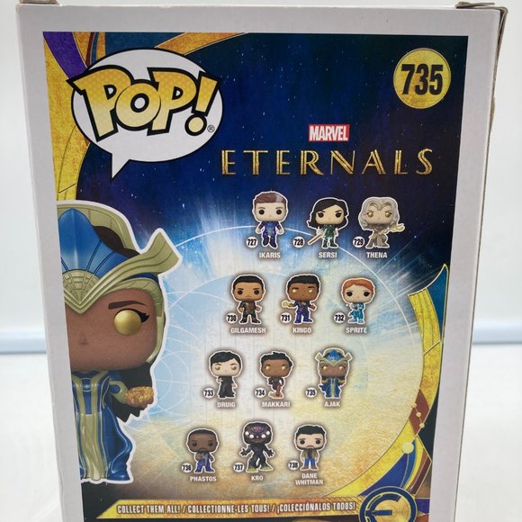 Funko Pop! Marvel Eternals #735 AJAK Bobble-Head Vinyl Figure - Picture 5 of 8